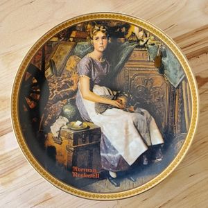 Vintage NWB Norman Rockwell Plate